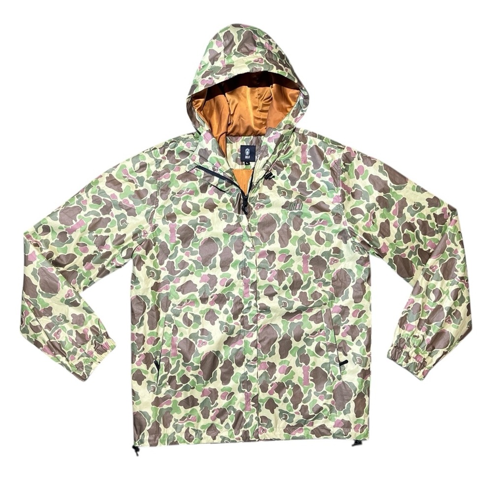 Qilo x Wrmfzy Breake Tactical Frogskin Frog Skin Camo Jungle Jacket windbreaker
